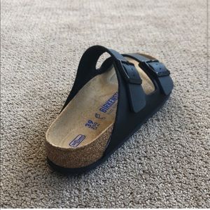 Birkenstock Arizona Birko-flor Sandals - Size 8-9 (Black)